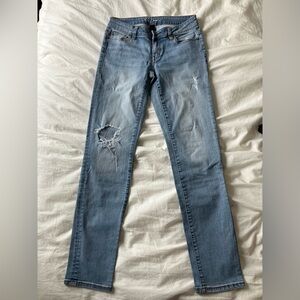 Victoria’s Secret Blue Distressed Women Jeans